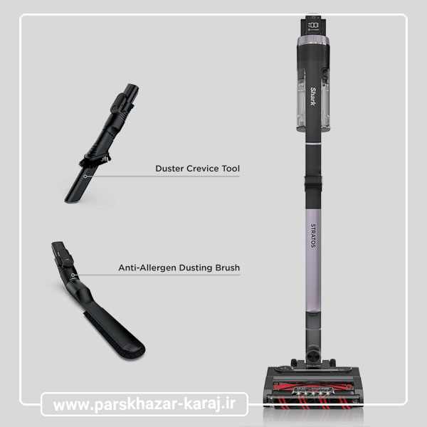 1. جاروبرقی Shark Stratos ؛ بهترین جاروبرقی بیسیم