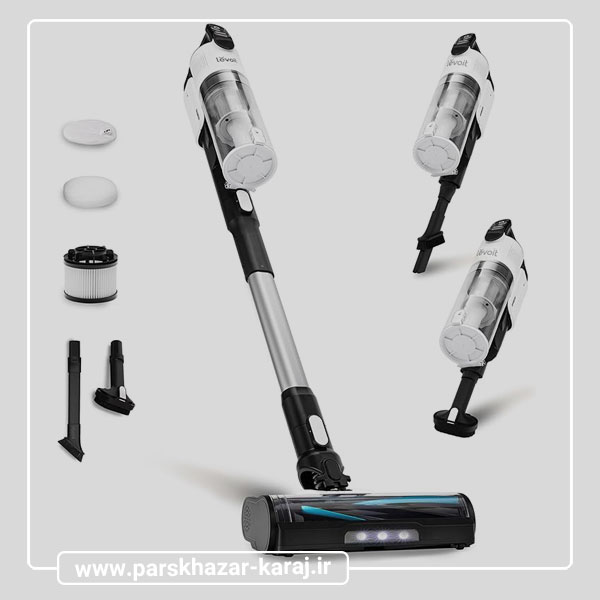 6. جاروبرقی Levoit LVAC-200 Cordless Stick؛ بهترین جاروبرقی سبک وزن